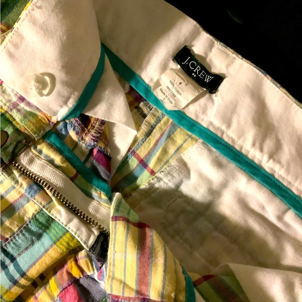Vintage Women’s J. Crew Patchwork Mini Skirt